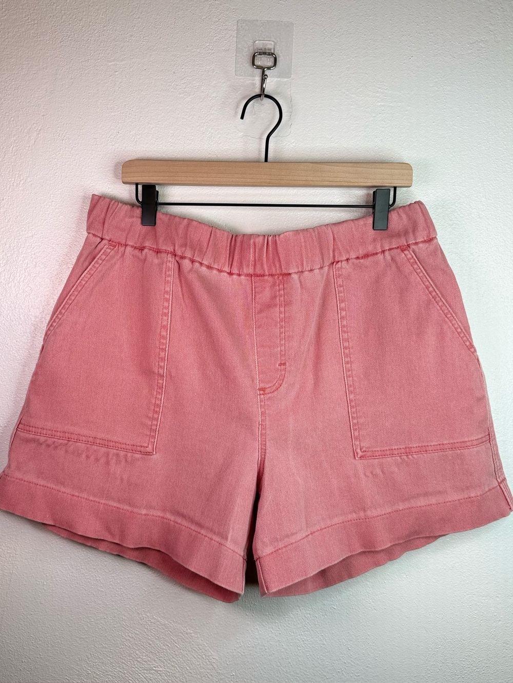 Lee Women's High Waist Pink Shorts